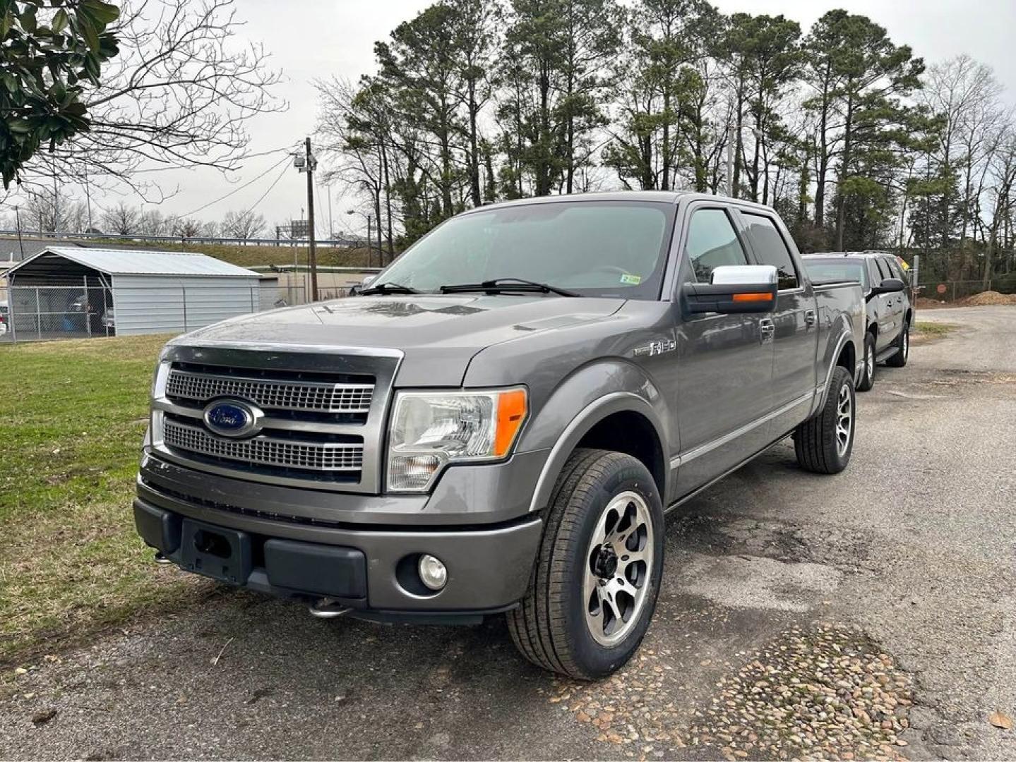 2010 Grey /Gray Ford F-150 Platinum (1FTFW1EV2AF) with an 5.4 V8 engine, Automatic transmission, located at 5700 Curlew Drive, Norfolk, VA, 23502, (757) 455-6330, 36.841885, -76.209412 - -2010 Ford F150 Platinum 4x4 -Loaded with all the options -Two tone interior -Heated/cooled seats -Back up camera -Premium sound -Bluetooth -Many more options not listed -4 brand new tires -Fresh oil change -New state inspection -Ready for a new owner -VADLR - Photo#0